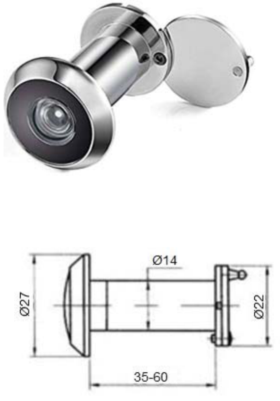 عين الباب (Door Viewer)